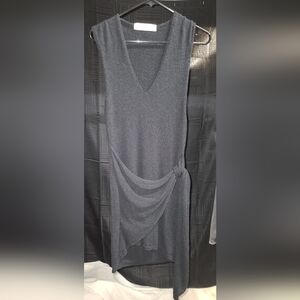 EUC FP Beach Chic Black Sleeveless Midi Dress